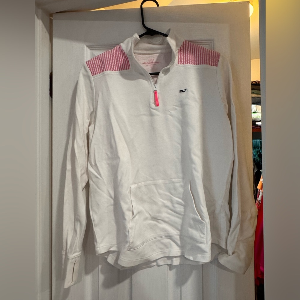 Vineyard Vines 1/4 zip long sleeve pullover